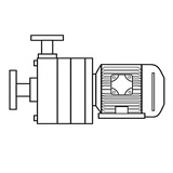 Centrifugalne pumpe (plastika) KB Armature