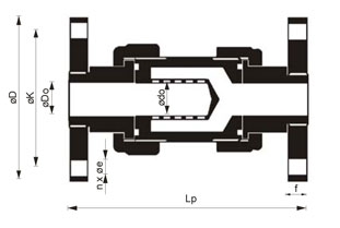 Dimenziona skica HN-P