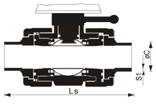 Dimenziona skica LS-S-EM