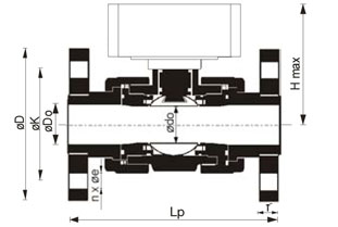 Dimenziona skica LS-P-PM