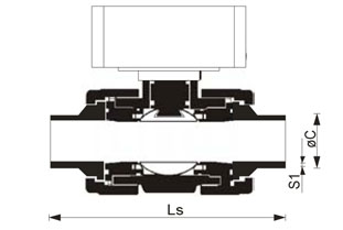 Dimenziona skica LS-S-PM