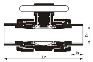 Dimenziona skica LS-N