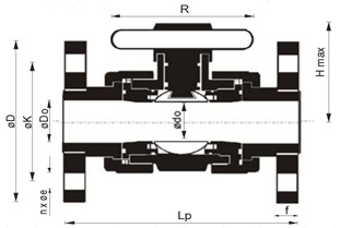 Dimenziona skica LS-P
