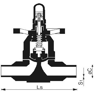Dimenziona skica MV-S