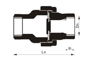 Dimenziona skica NKL-N