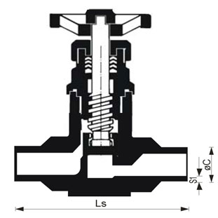 Dimenziona skica RZV-S