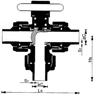 Dimenziona skica TLS-S