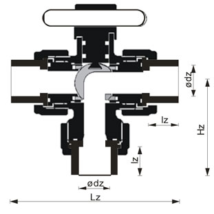 Dimenziona skica TLS-Z